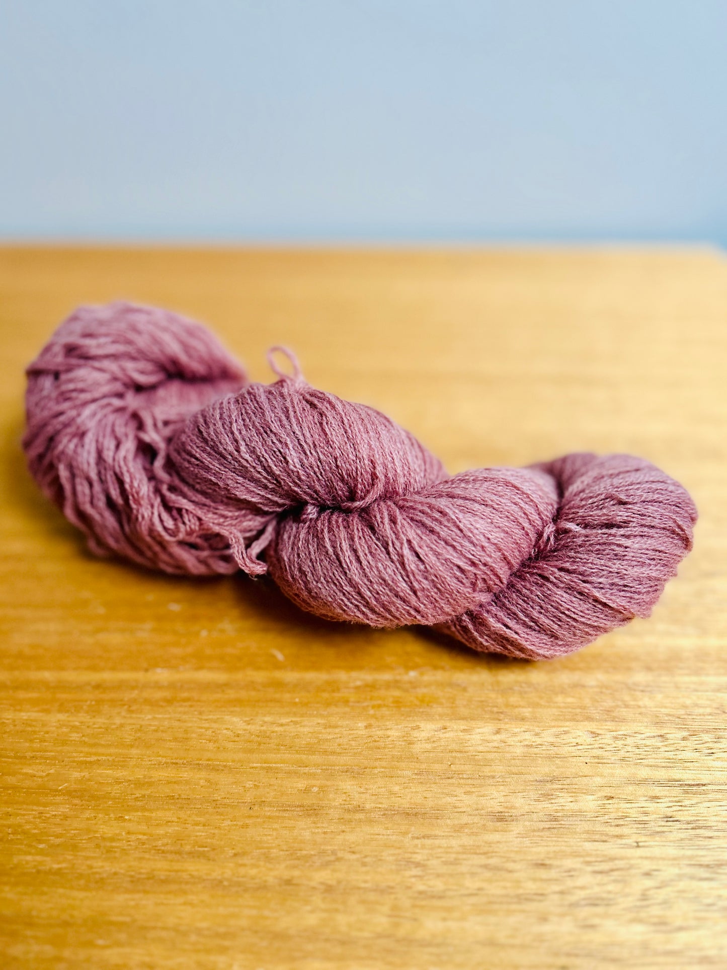 Society Knits Rose upcycled yarn