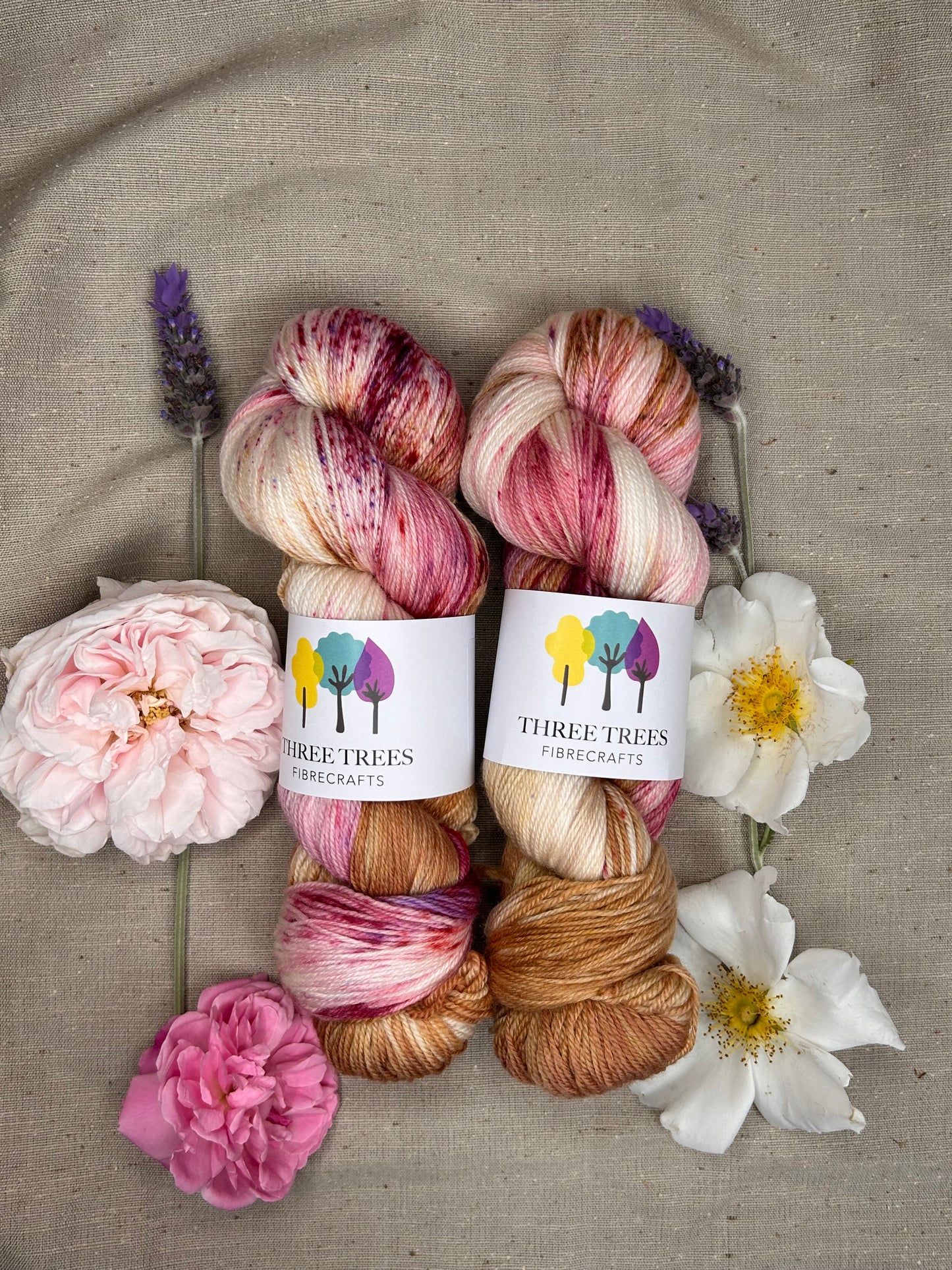 The High Tea collection - Three Trees Fibrecrafts and Society Knits 4ply