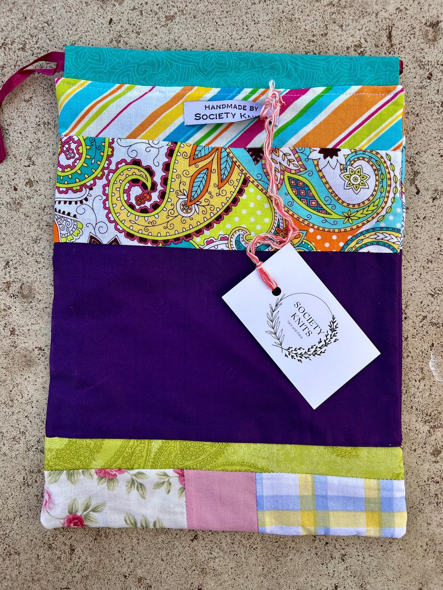 Society Knits project bag