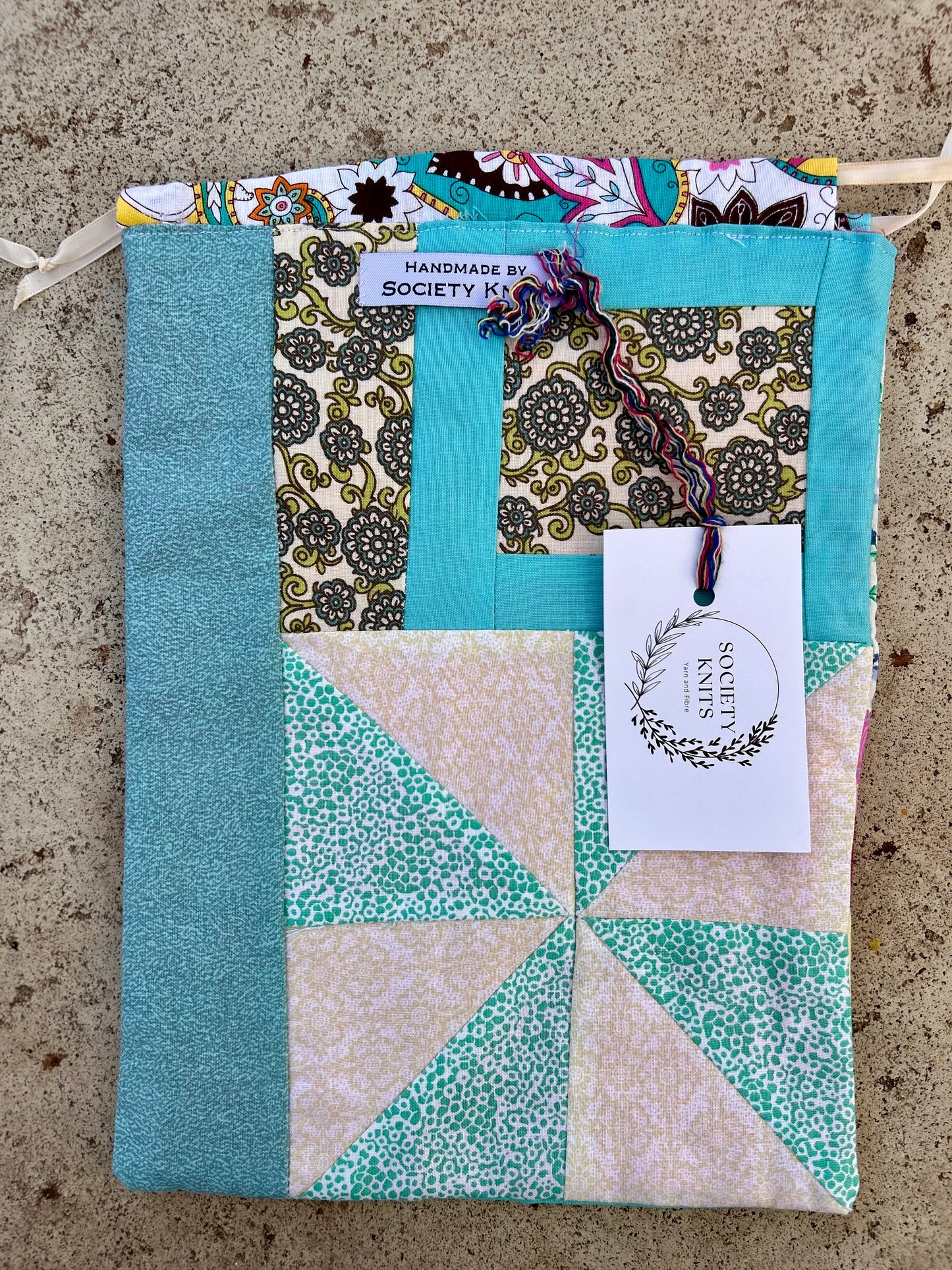 Society Knits project bag