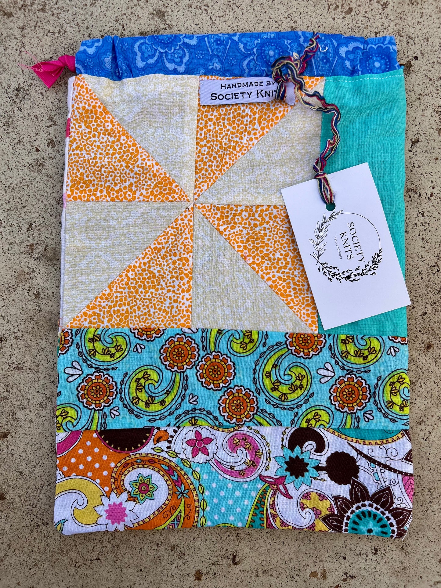 Society Knits project bag