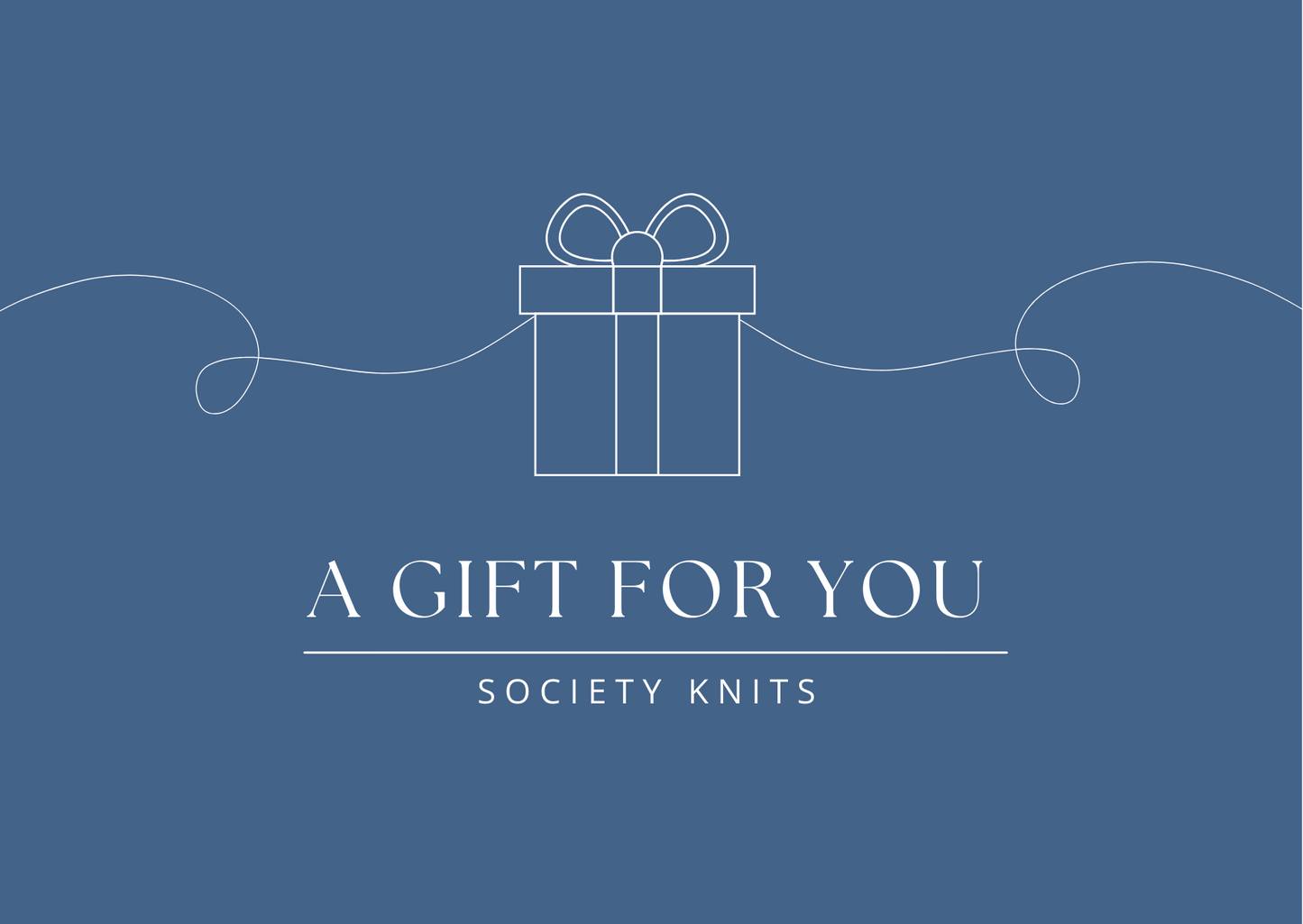 Society Knits Gift Card