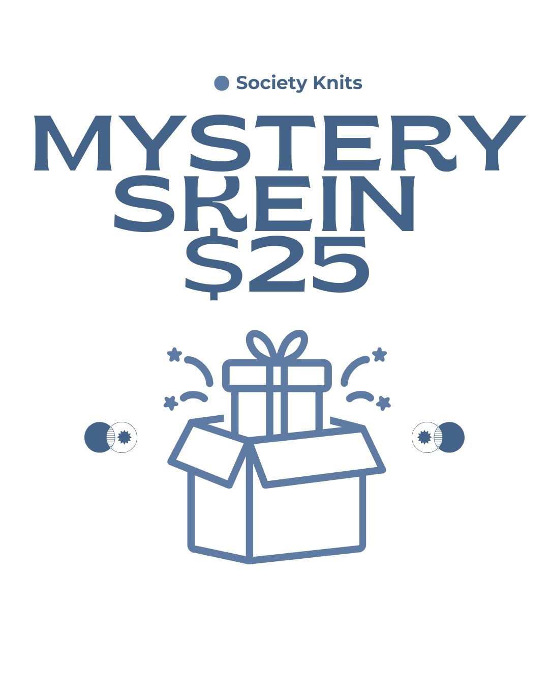 Mystery skein - 4ply/fingering weight 100g