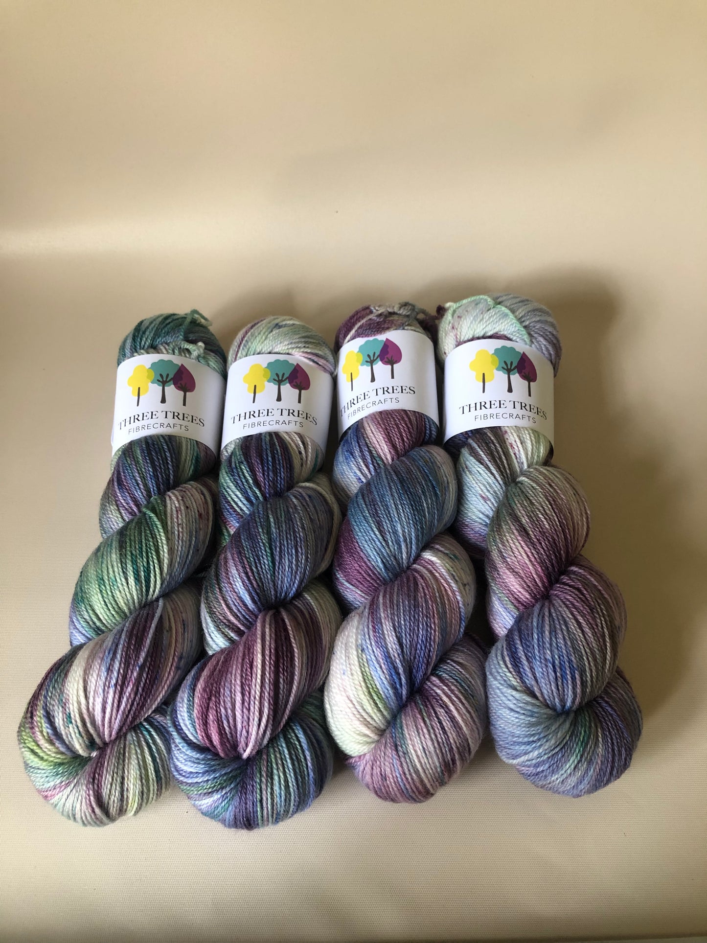 Three Trees Fibrecrafts 4 ply Lavender Field