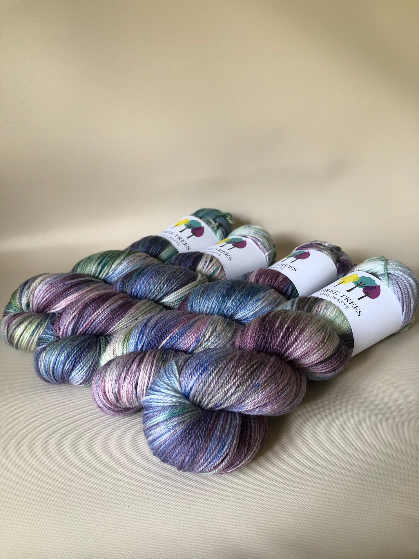 Three Trees Fibrecrafts 4 ply Lavender Field