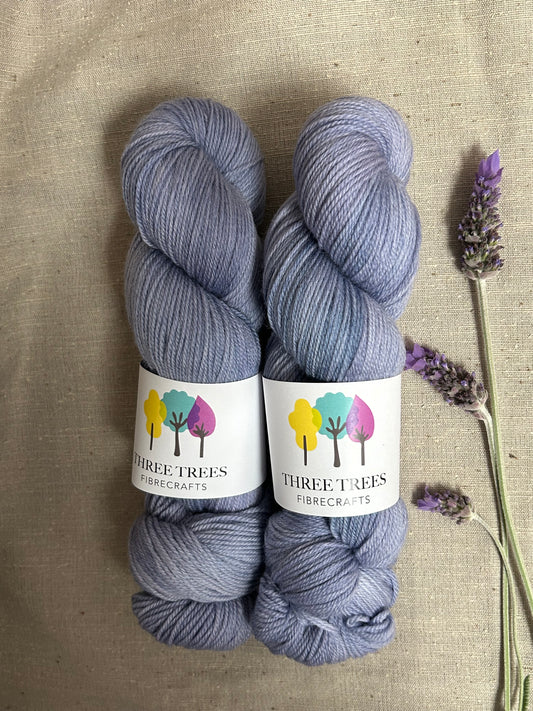 Three Trees Fibrecrafts 4 ply Lavender Blue