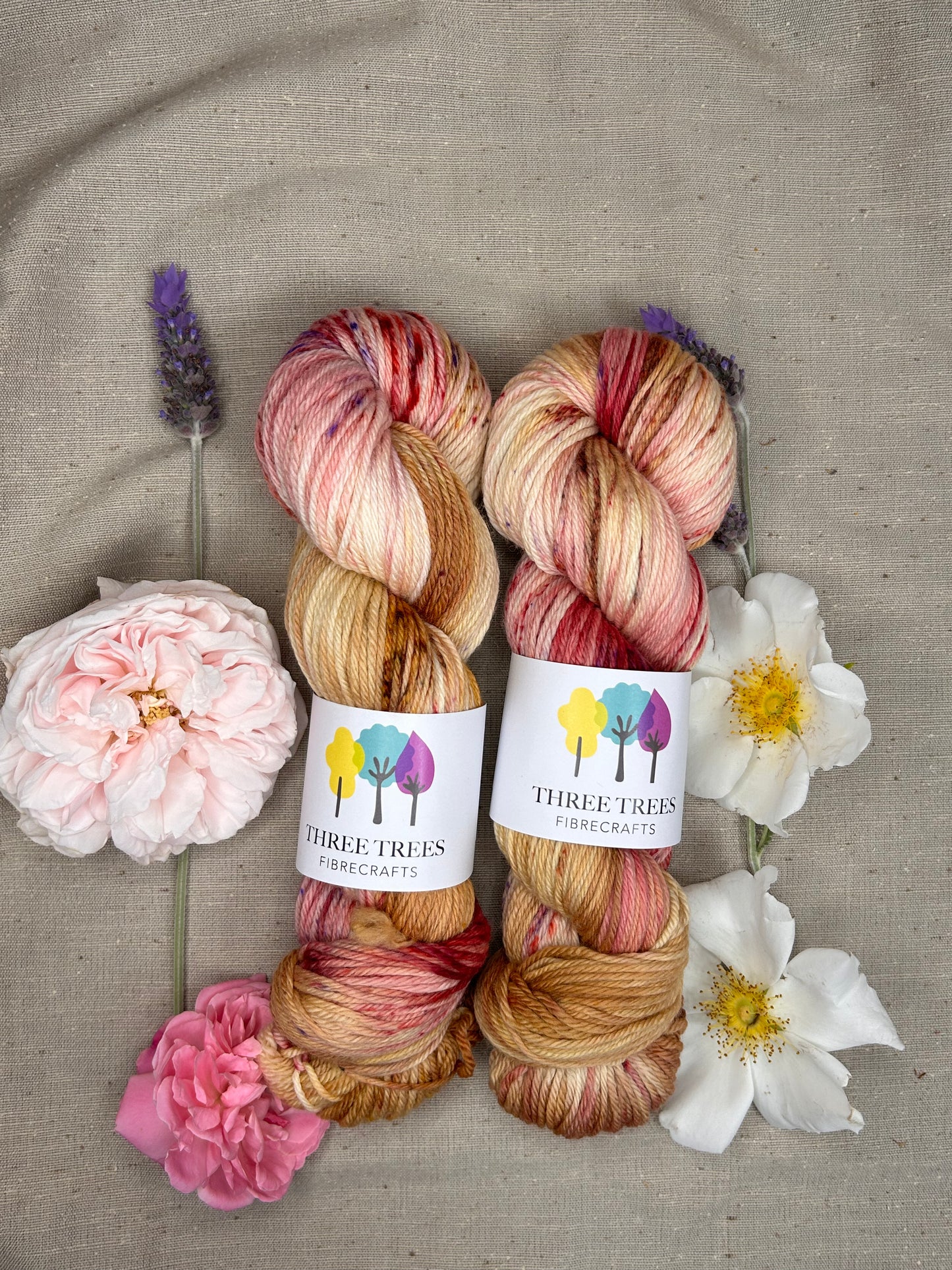 The High Tea collection - Three Trees Fibrecrafts and Society Knits 8 ply